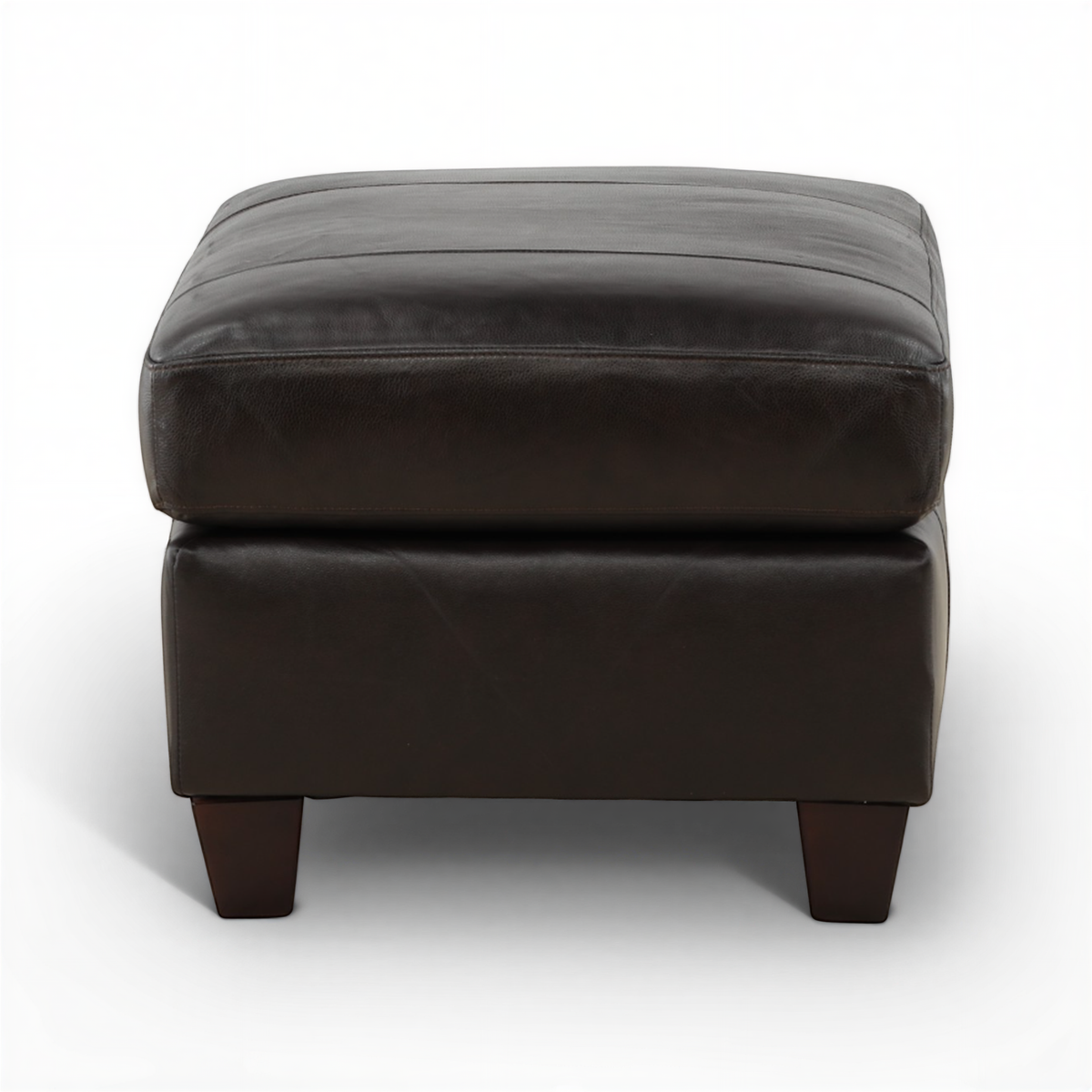 Marcellus Leather Ottoman