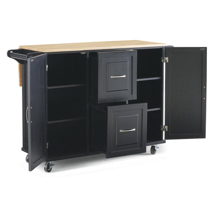 Dolly Madison 2 Drawer Kitchen Cart