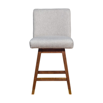 Basila Swivel Counter Stool Taupe