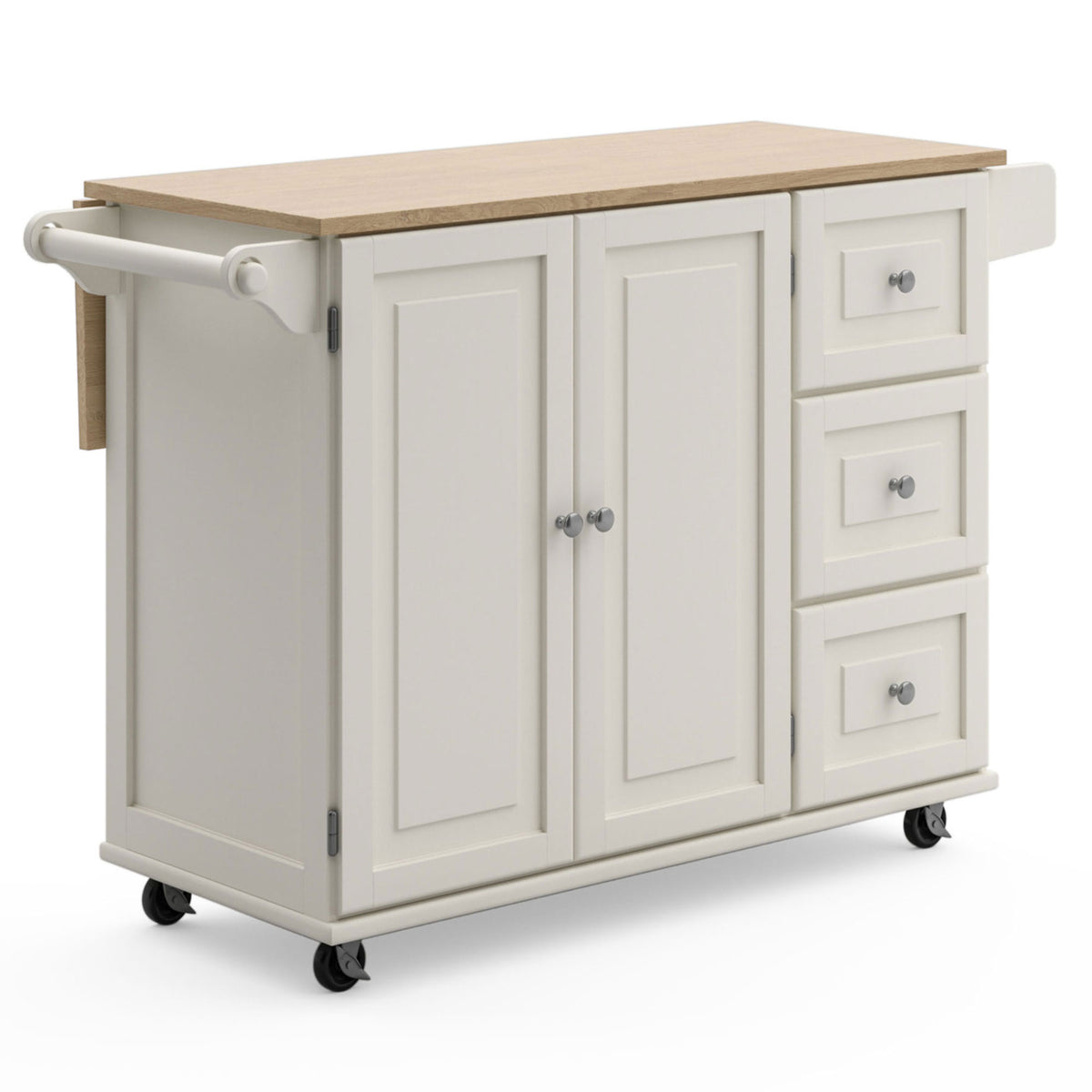 Dolly Madison 3 Drawer Kitchen Cart