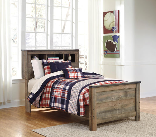 Trinell Twin Bookcase Bed - alternate view