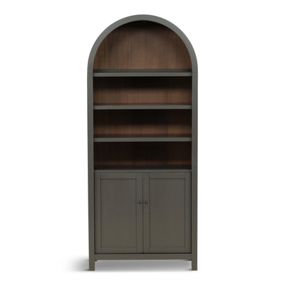 Sloan Arched Display Cabinet Urban Bronze