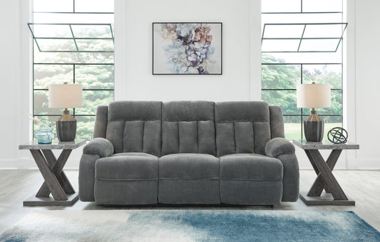 Greely Bend Power Reclining Sofa with Drop Down Table - alternate view
