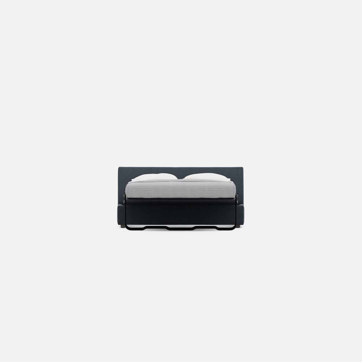 Modular One Armless Full Memory Foam Sleeper Sofa