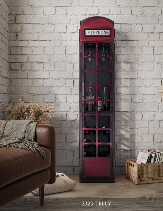Telly Telephone Booth Bar - alternate view