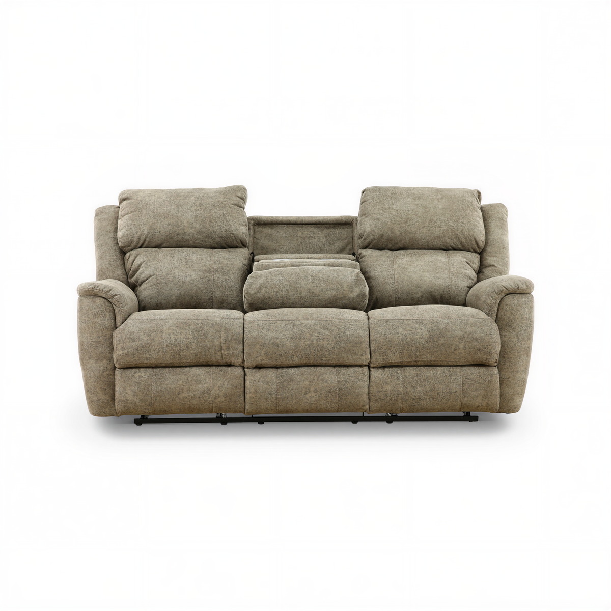 Woodley Reclining Sofa with Drop-Down Table