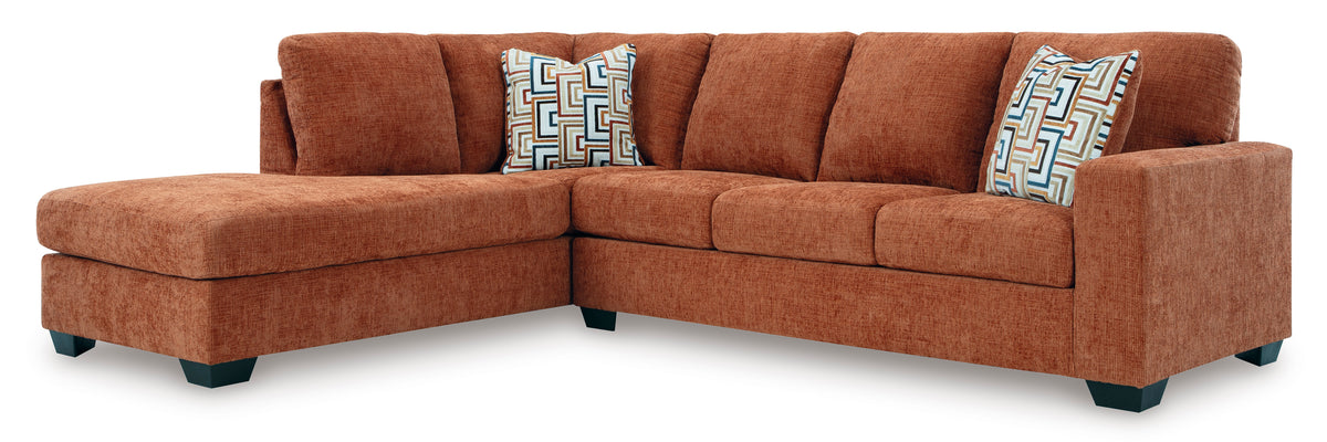 Aviemore 2-Piece Left-Facing Sectional with Chaise Spice