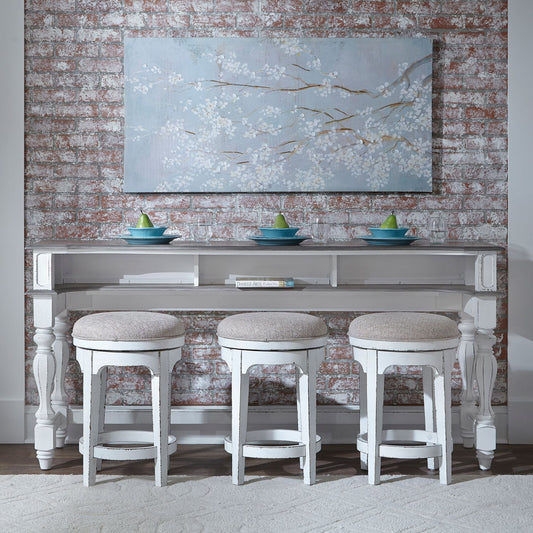 Della Console Bar Height Table and 3 Stools - alternate view