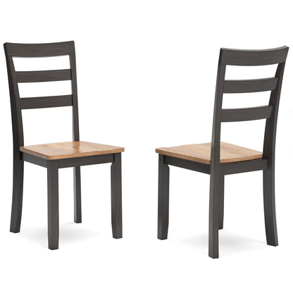 Gesthaven Dining Chair (Set of 2) Brown