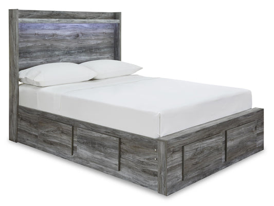 Ashley Baystorm Queen Panel Bed with 4 Storage Drawers