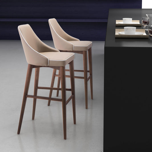 Moor Barstool Beige - alternate view