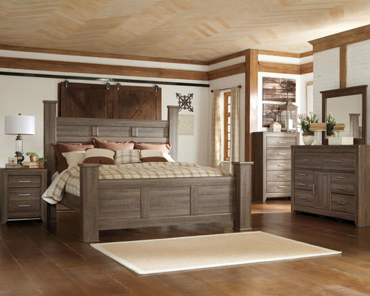 Juararo California King Poster Bed - alternate view