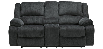 Draycoll Reclining Loveseat with Console