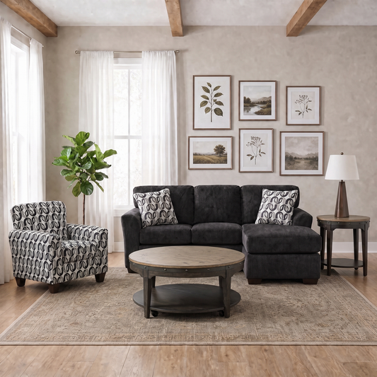 Carrick Queen Sleeper Sofa Chaise - alternate view