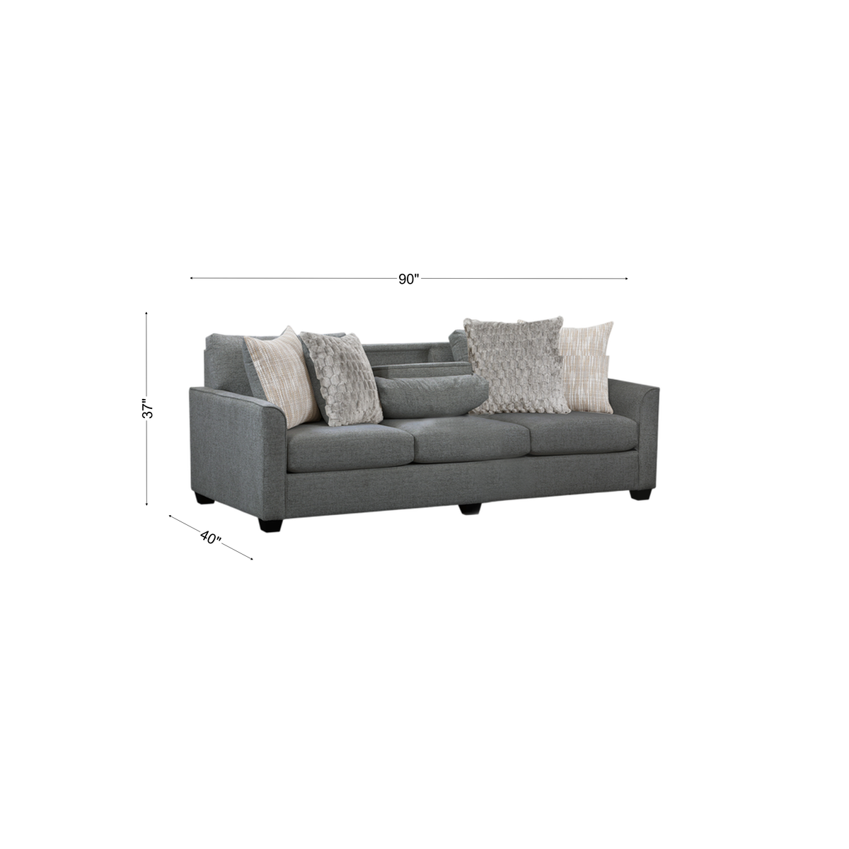 Forte Sofa with Drop-Down Table