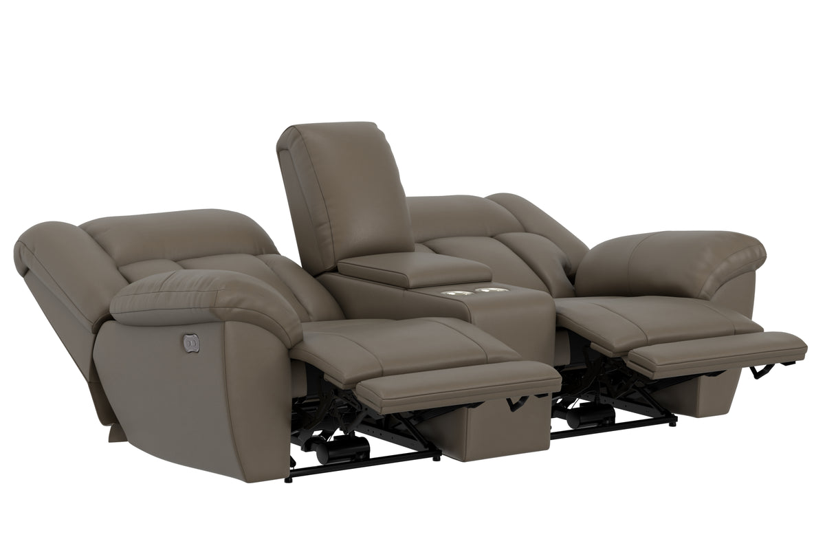 Hugo Power Reclining Console Loveseat