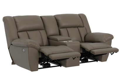Hugo Power Reclining Console Loveseat