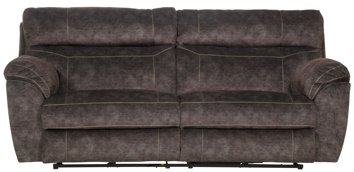 Harris Triple Power Reclining Sofa Smoke