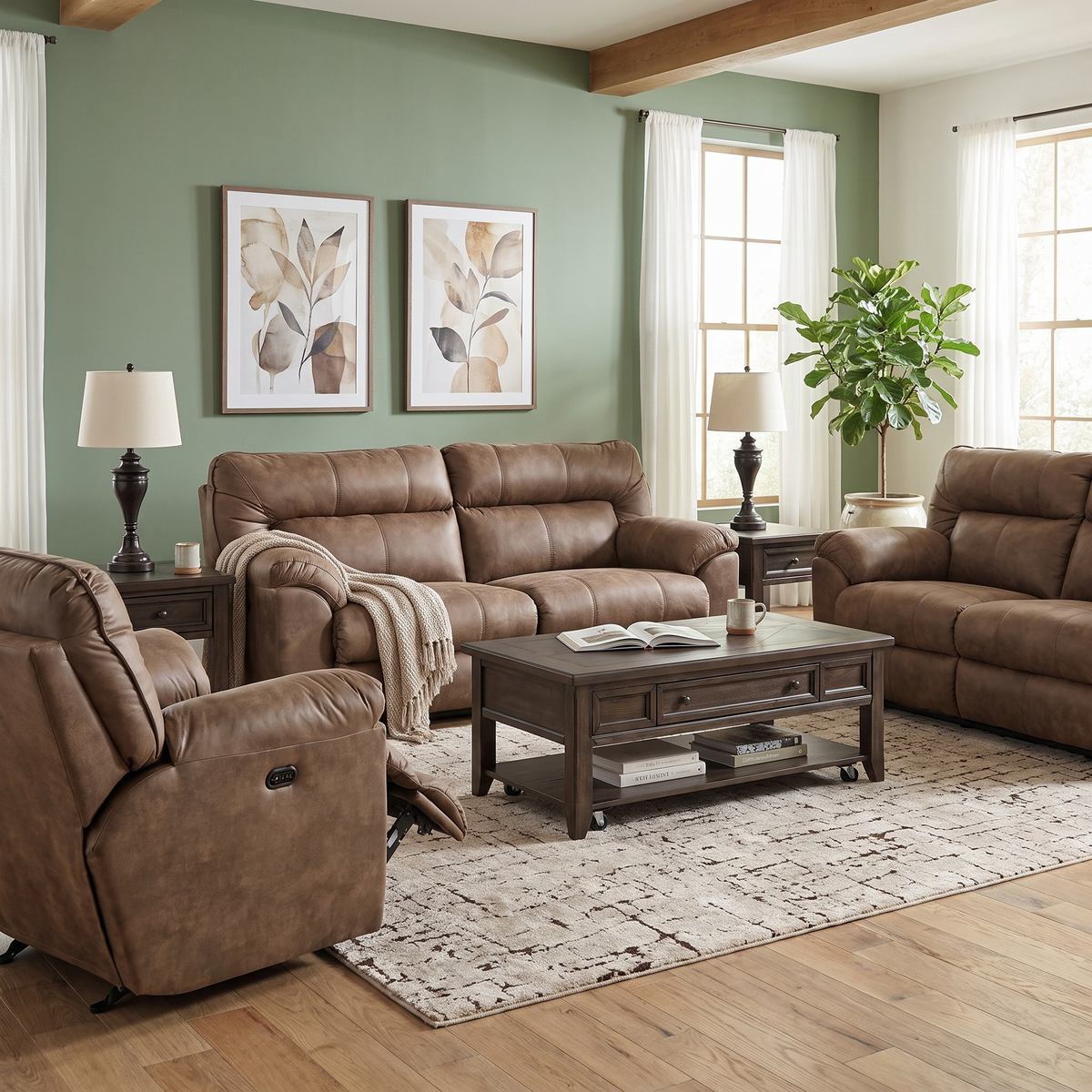 Adeline Power Reclining Sofa