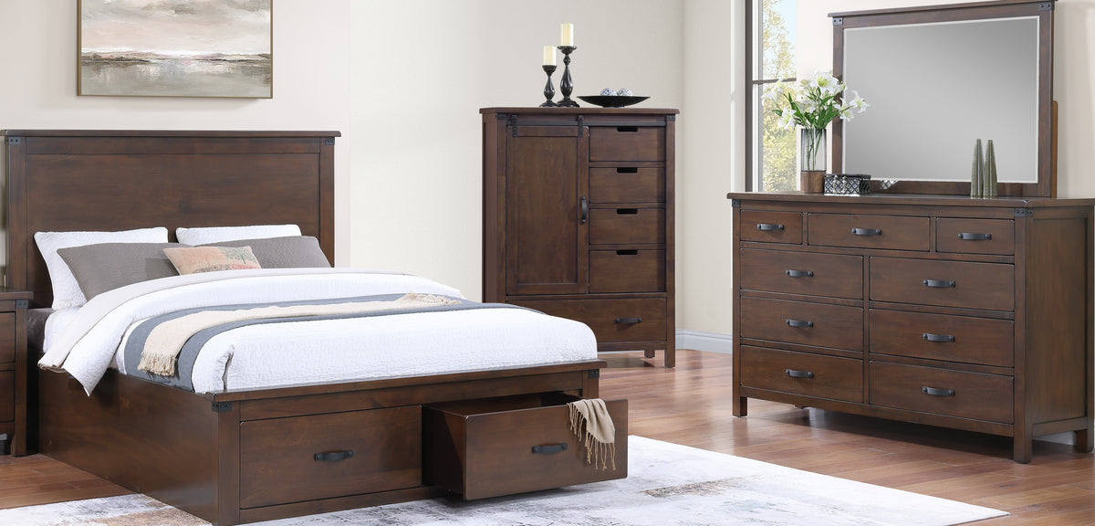 Holmes Edge Storage Bed