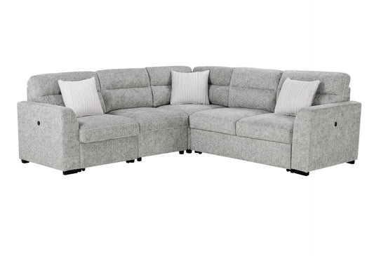 Bellerose 5-Piece Sectional with Pullout Sleeper - alternate view