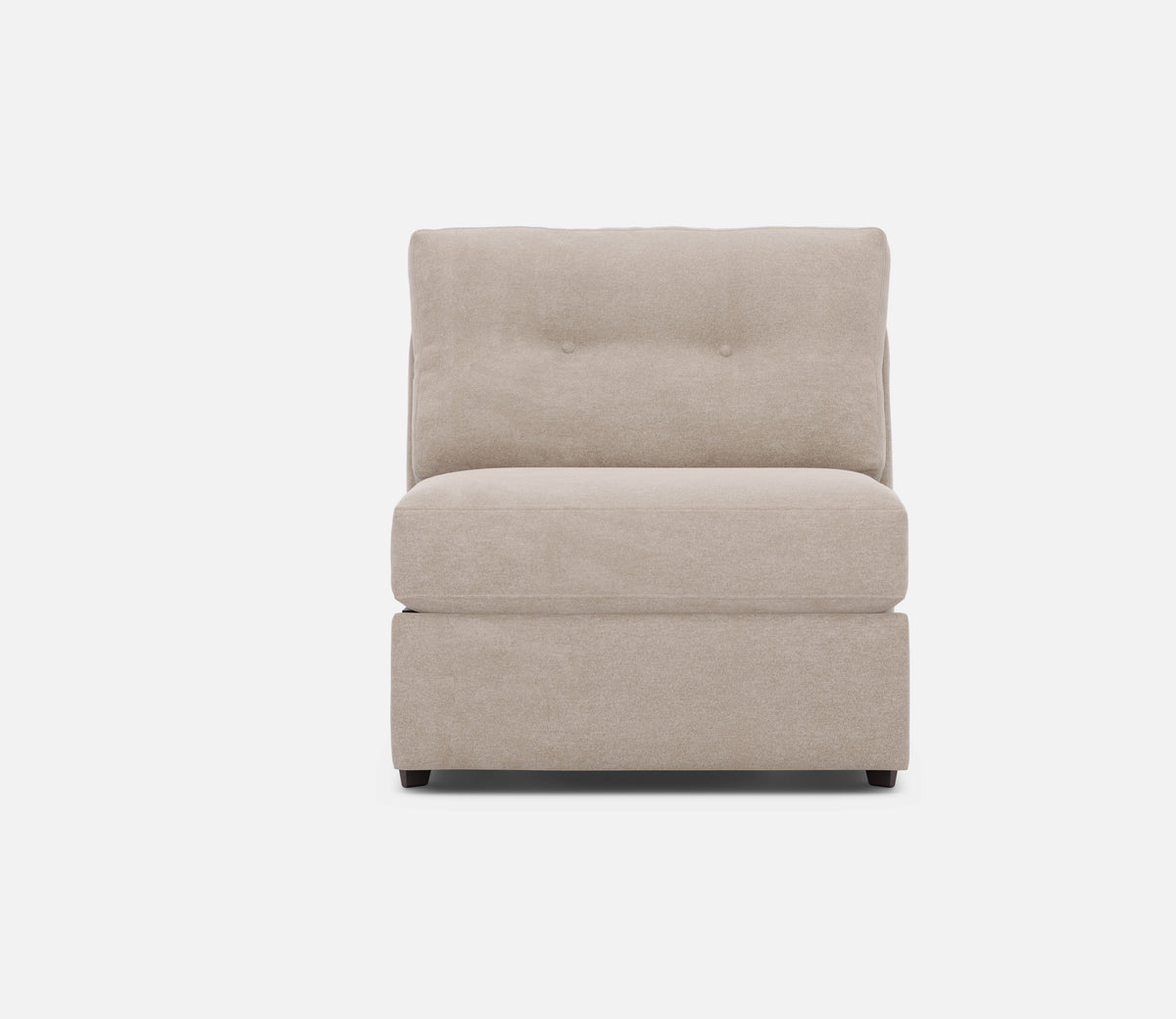 Modular One Power Armless Recliner Stone