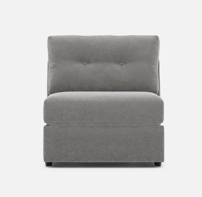 Modular One Power Armless Recliner Granite