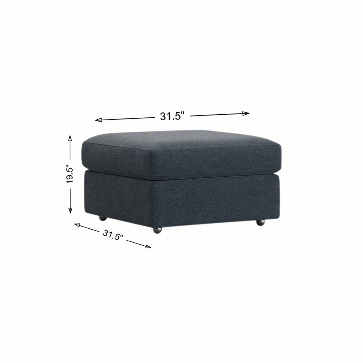 Modular One Storage Ottoman