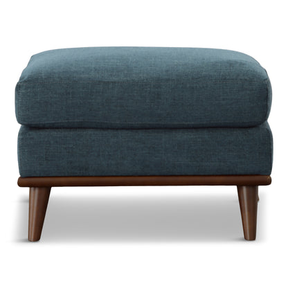 Topaz Ottoman Teal