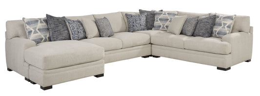 Monaco 4-Piece Sectional Right-Facing Ceramic