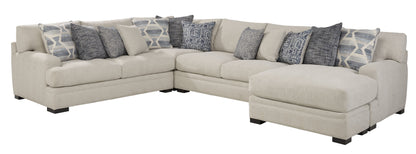 Monaco 4-Piece Sectional Left-Facing Ceramic