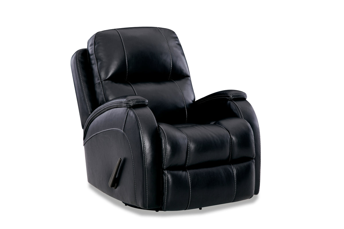 Tango Swivel Glider Recliner Black