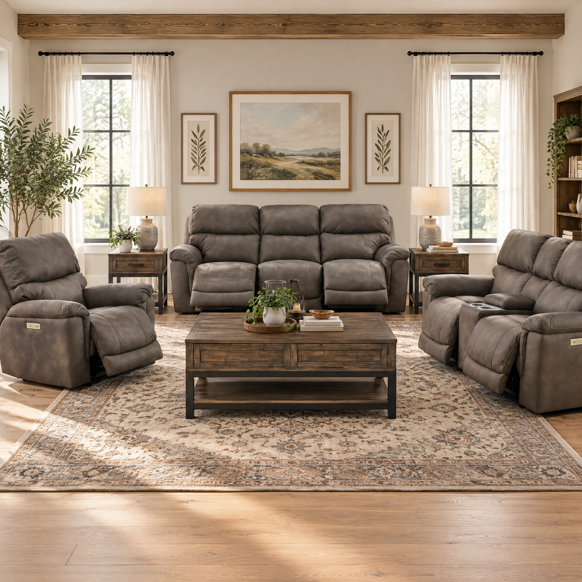 Gale Triple Power Sofa