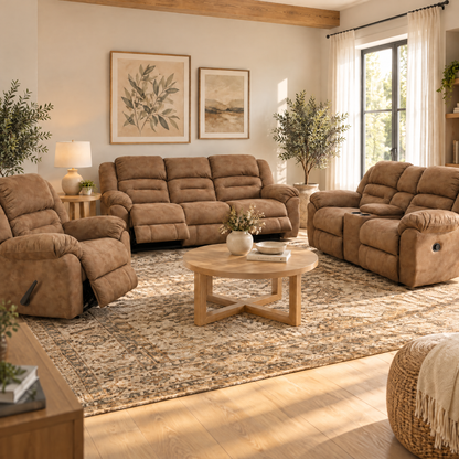 Summit Reclining Console Loveseat