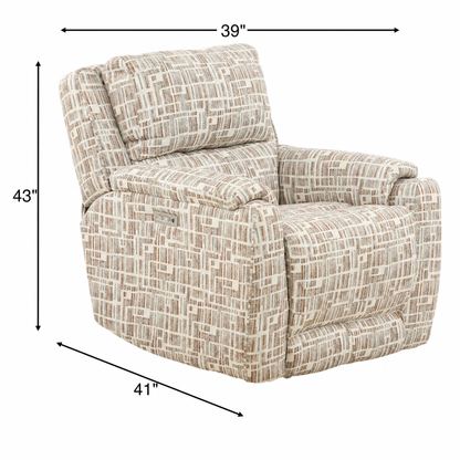 Marley Power Wall Saver Recliner with Power Headrest and Zero Gravity
