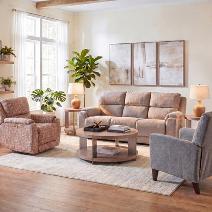 Marley Power Reclining Console Loveseat with Zero Gravity and Power Headrest