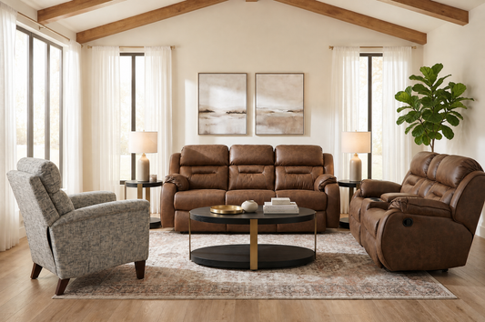 Bellevue Reclining Console Loveseat - alternate view