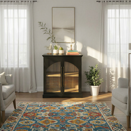 Ella Two Door Accent Cabinet - alternate view