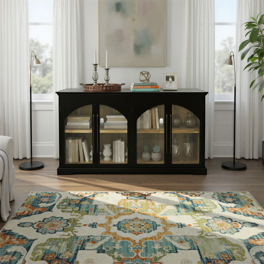 Four Door Accent Cabinet - alternate view