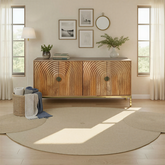 Bailey Four Door Accent Cabinet - alternate view