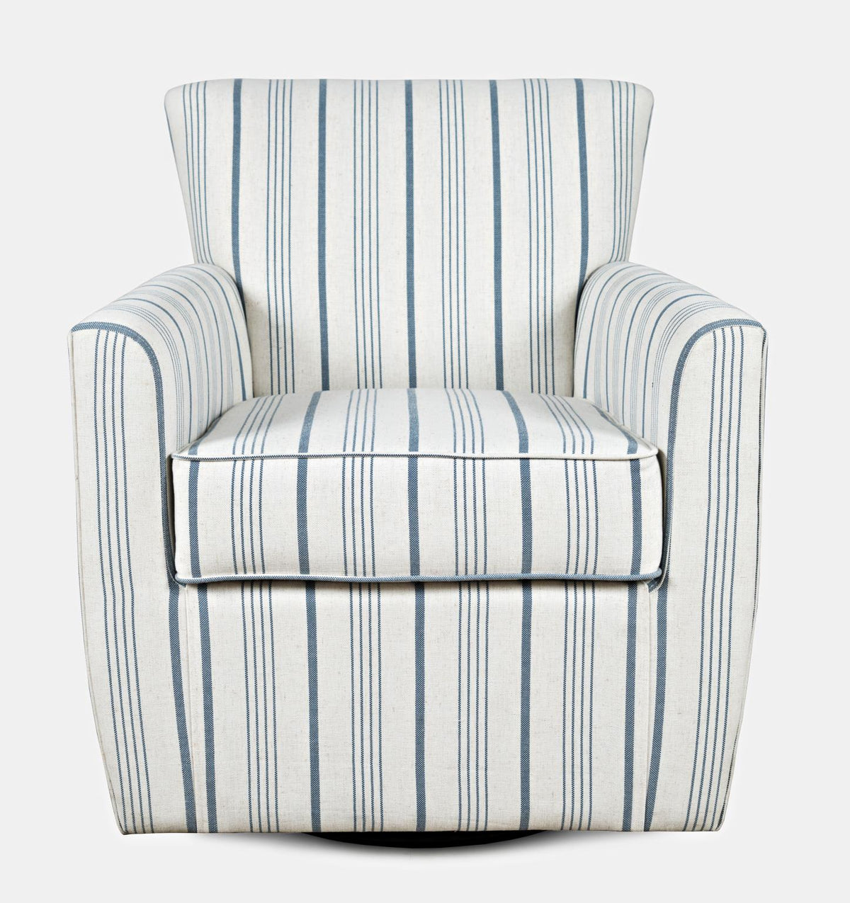 Hensley Swivel Accent Chair Blue