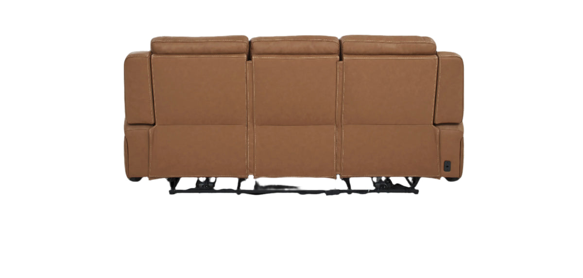 Davidson Power Reclining Leather Sofa