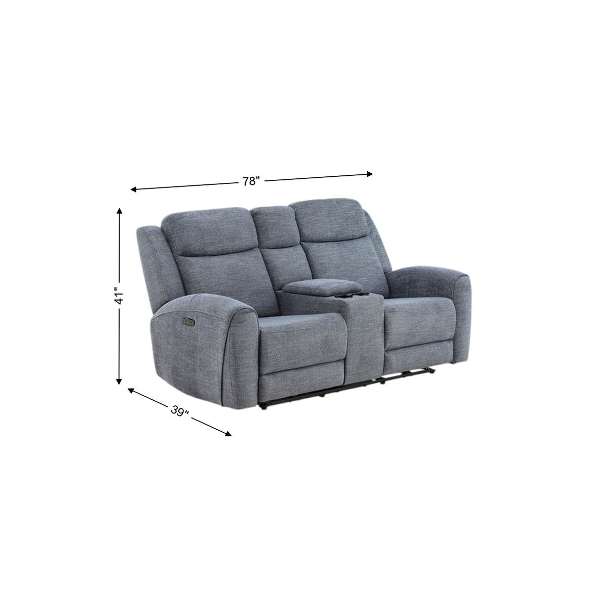 Lawrence Power Console Loveseat