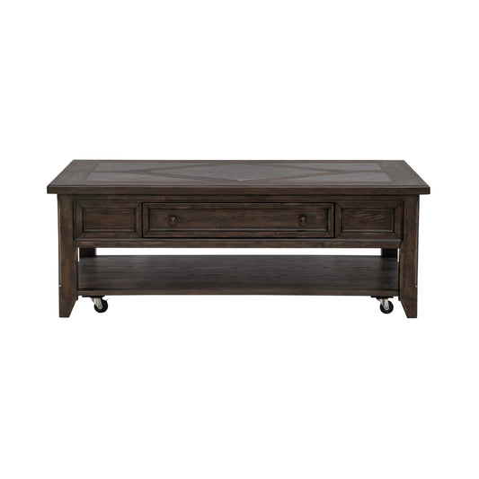 Riven Rectangular Cocktail Table