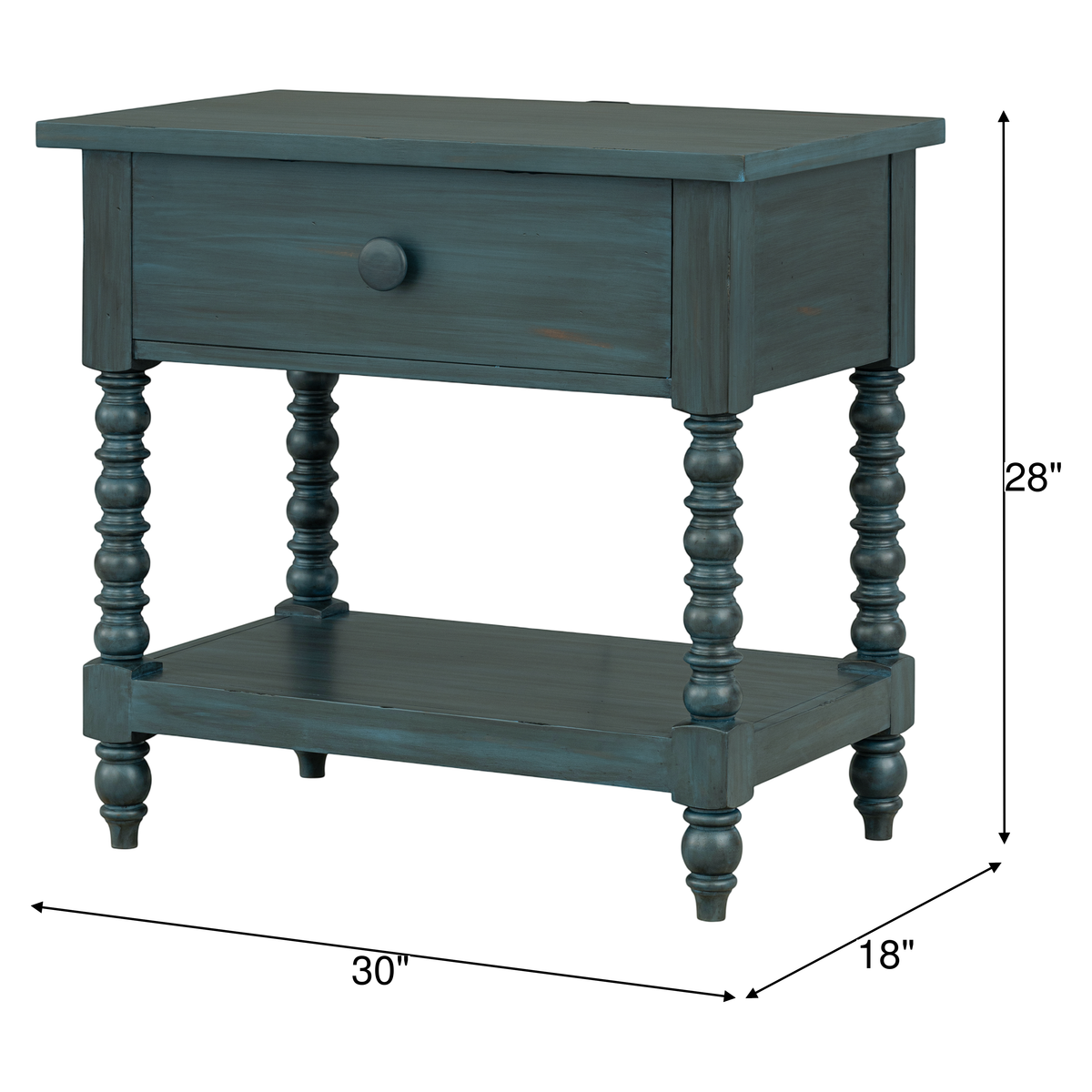 Lakehouse Open Nightstand