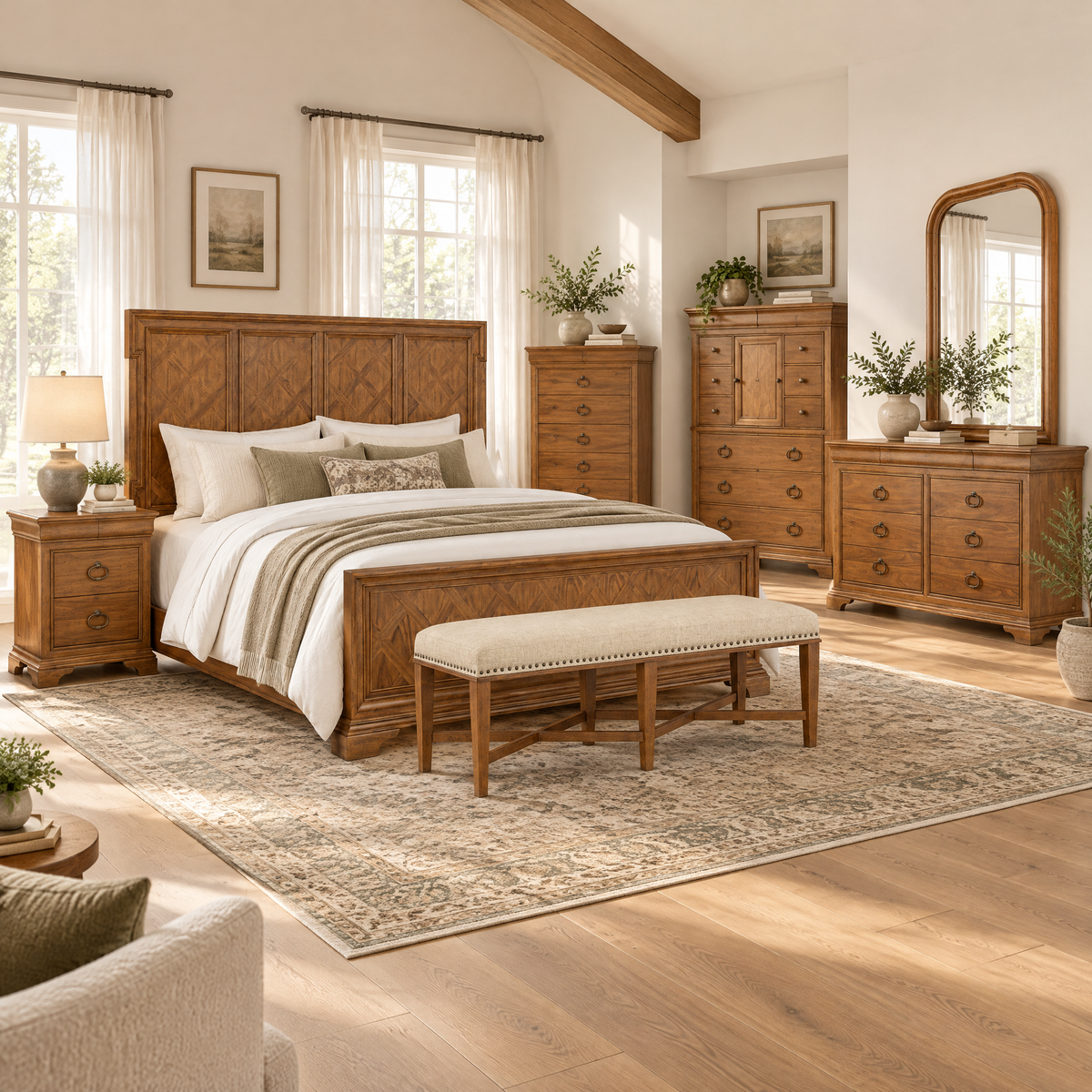 Dalton Panel Bed