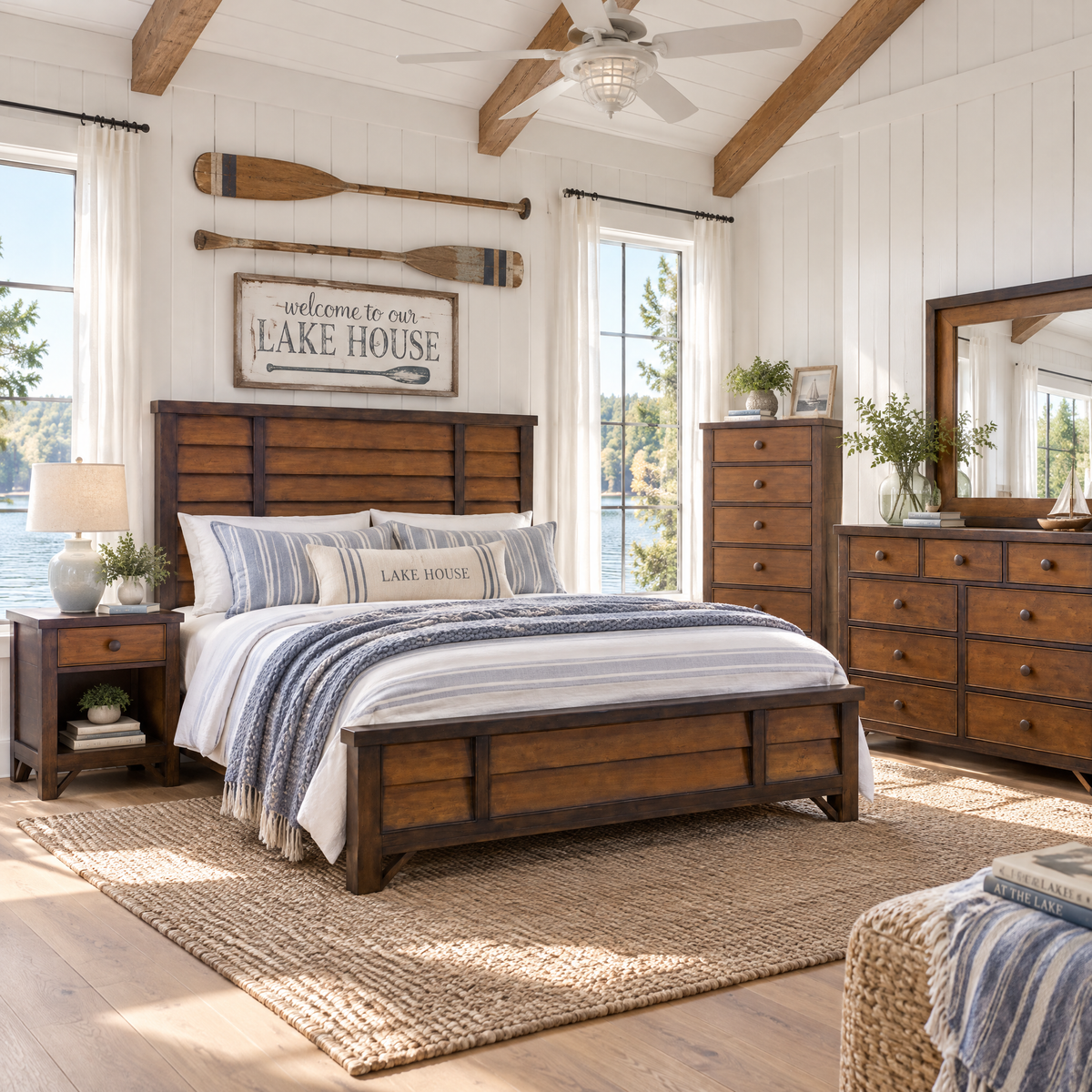 Lakehouse Panel Bed