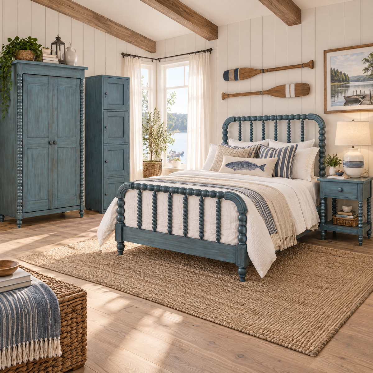 Lakehouse Open Nightstand