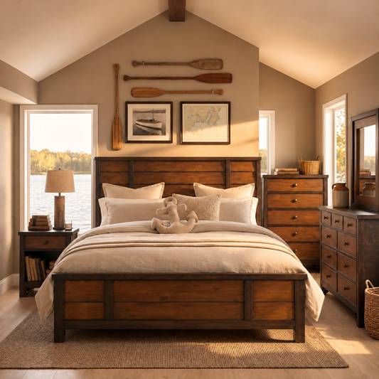 Lakehouse Open Nightstand - alternate view