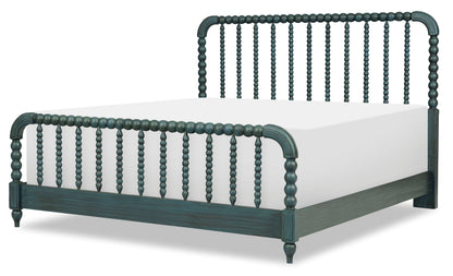 Lakehouse Panel Bed Full Sea Glass